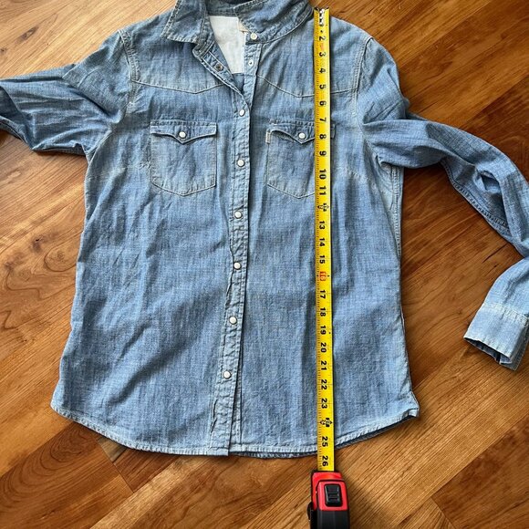 Levi's Western Denim button/snap shirt - Picture 5 of 5